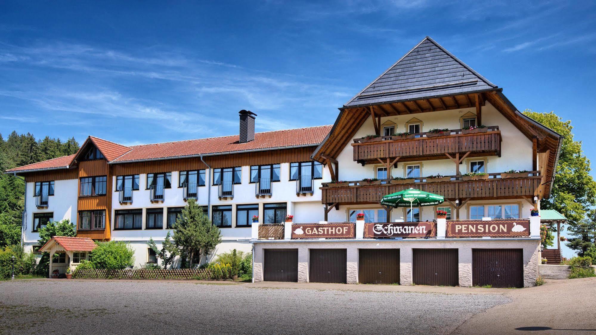 Hotel Landgasthof Zum Schwanen Hornberg Exterior foto